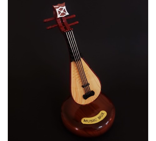 Saz Tasarımlı Dekoratif Müzik Kutusu