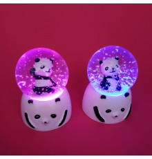 Mini Işıklı Panda Kar Küresi 1 Adet