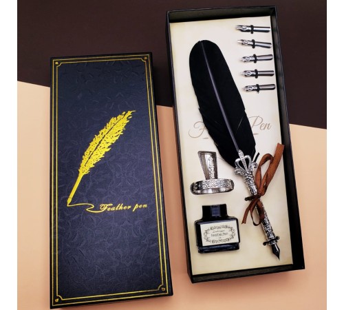 Divit Hokka Kalem Seti Siyah