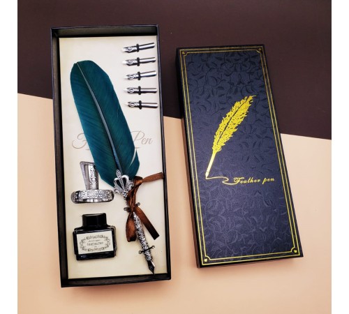 Masaüstü Tüylü Divit Kalem Seti