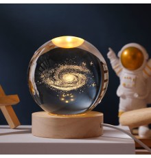 Toz Bulutu Tasarımlı Dekoratif Usb li Gece Lambası