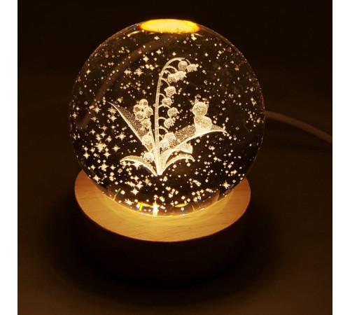 Kedi Motifli Cam Küre