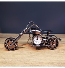 Masaüstü Dekoratif Metal Motor Saat