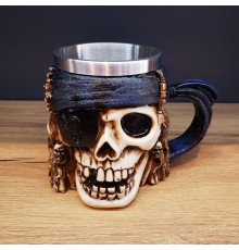 3D Boyutlu Korsan Kupa Bardak