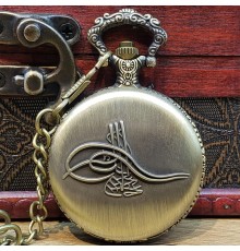 Osmanlı Tuğralı Köstekli Saat