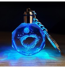 Yunus Balığı Tasarımlı Renk Değiştiren Işıklı Anahtarlık