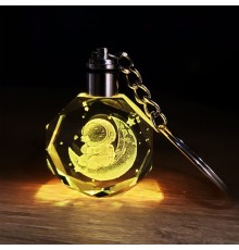 Renk Değiştiren Astronot Tasarımlı Anahtarlık