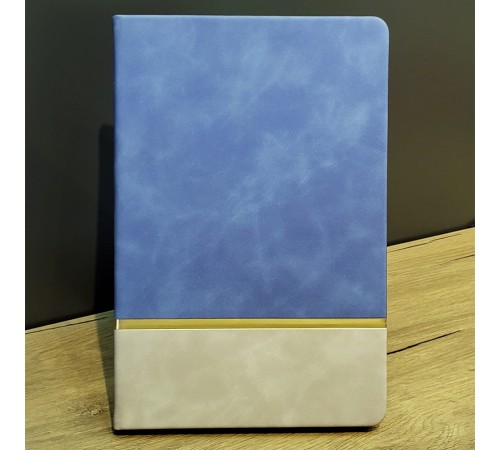 Deri Hatıra Defteri Mavi
