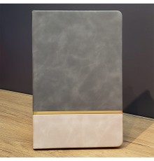 Çizgili Not Defteri Gri