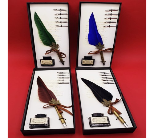 Tüylü Divit Kalem Seti