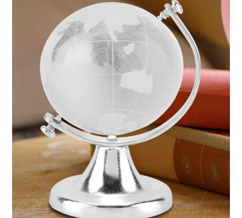 Kristal Küçük Boy Cam Dünya Küresi