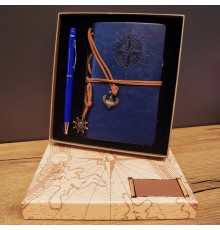 Pusula Defter Ve Tükenmez Kalem Set