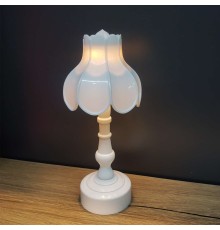 Pilli Dekoratif Abajur Masa Lambası