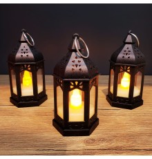 Küçük Boy Pilli Kandil Fener 1 Adet