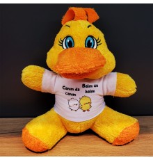 Sevimli Canım Da Canım Balım Da Balım Tasarımlı Peluş Civciv Oyuncak