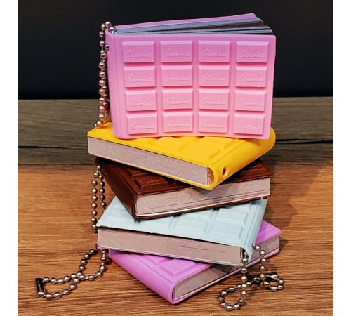 Mini Çiftli Çikolata Not Defteri