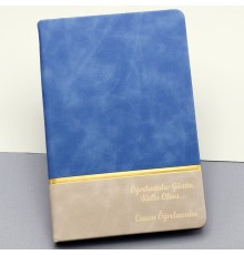 Öğretmene Özel Hediyelik Defter Mavi