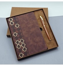 Lüks Kutulu Defter Kalem Set
