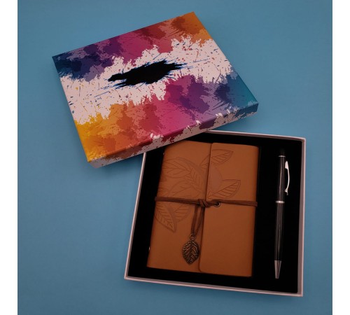 Defter Kalem Seti Karton Kutu Taba