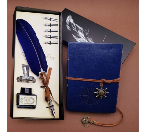 Deri Defter ve Tüylü Kalem