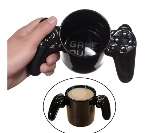 Joystick Game Over Kupa Bardak