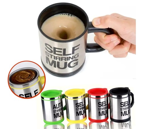 Karıştırıcı Self Mug Kupa Bardak