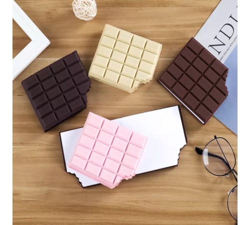 Çikolata Görünümlü Kokulu Not Defteri