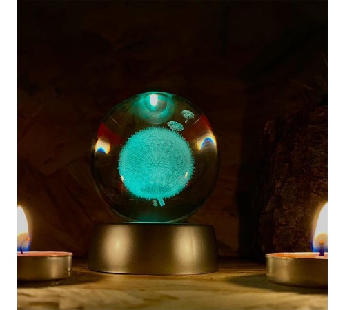 Karahindiba Işıklı Cam Küre