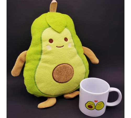 Avokado Yastık ve Kupa Seti