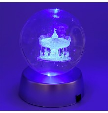 Renk Değiştiren 3D Cam Küre Altıkarınca