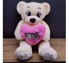 Love Kalpli Sevimli Peluş Ayıcık