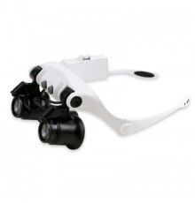 Kuyumcu Saat Onarım Için 10X-15X-20X25X Mercekli Gözlük Büyüteç 9892G-3A