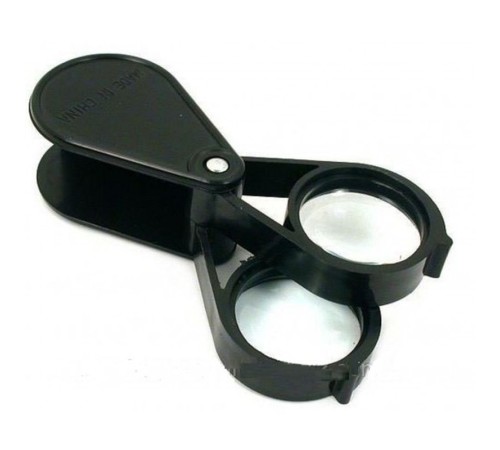 20X30 2K-30Mm Çıft Optik Lens Katlanan Cep Büyüteç