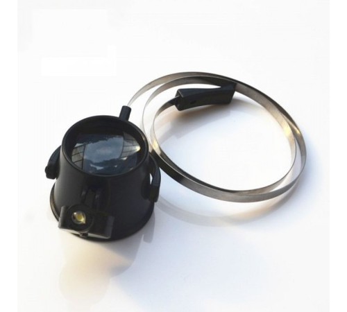 Saat ve Elektronik Onarım Için Göze Kelepçeli Takılan Büyüteç 15X