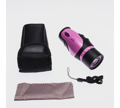 30X30 Tek Gözlü Ayarı Gerektirmeyen Perma Focus Otomatık Netleme Dürbün Fuşya