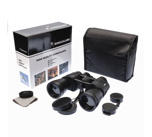 20×50 – Geniş Ön Mercekli – 1000M/56M El Dürbünü – Siyah