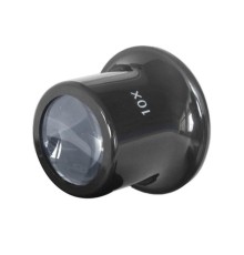 10X Büyütmeli Saat Takı Onarım Için Cam Lensli Optik Göz Büyüteç