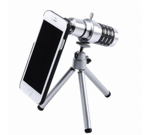 5 5S - 4 4S Için Alüminyum 14X Optik Zoom Yakından Görüntü Çekme Dürbün