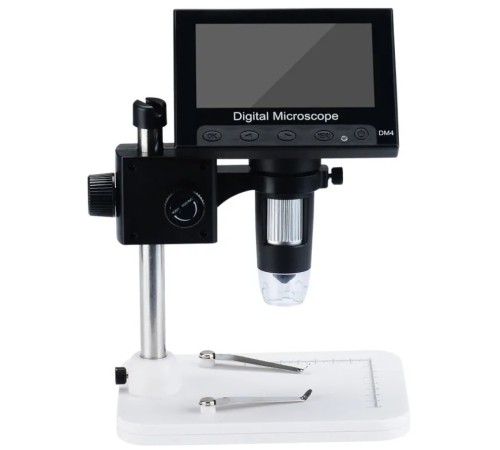 1000 X 2.0MP USB Dijital Elektronik Mikroskop 8 LCD Ekran VGA Büyüteç DM4-S