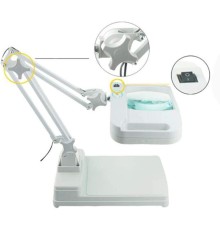 5X 10X Büyüteç - Led Işıklı Süper Parlak Enerji Tasarruflu Masa Lambası Lt-861