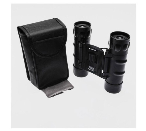 12X25 El Dürbünü 1000M/56M - Geniş Görüş Alanlı Siyah