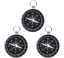 Mini Paslanmaz Alüminyum Pusula G44-2B Gümüş