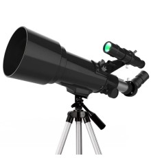 400 x 70 Mm Açıklıklı Refrakter Teleskoplar 15x - 150x Telefon Adaptörlü Reflex