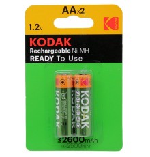 Kodak Şarj Edilebilir Ni-MH AA Pil 2600 mAh (2 Adet)