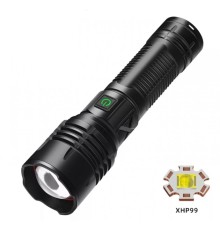 F-38 Yüksek Güç Ultra Spot Uzun Menzilli El Feneri Şarj Edilebilir LED Güçlü El Fener Aydınlatma