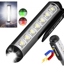 Polizei P-158 Şarjlı Mıknatıslı Çalışma Feneri Flaşörlü