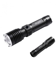 GHT-5761 XP90 LED 3 Mod Zoomlu Yağmur Suyu Geçirmez Şarjlı El Feneri