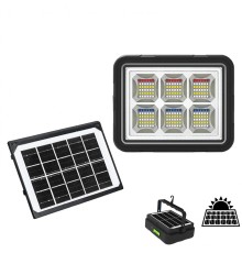 150W Güneş Enerjili Solar Kamp Feneri - Projektör WS-5570