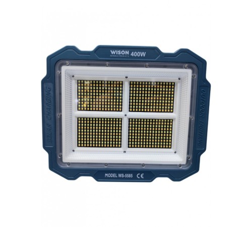 Çok Fonksiyonlu 3 Solar Panelli 400W Spot Aydınlatma WS-5585