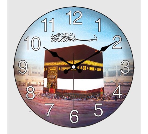 Galaxy D-1958-06 Bombe Mika Cam Duvar Saati KABE